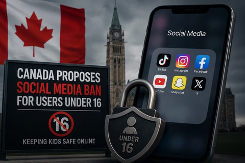 Canada Proposes Social Media Ban for Children Under 16