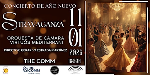 Concierto de Año Nuevo STRAVAGANZA en THE COMM