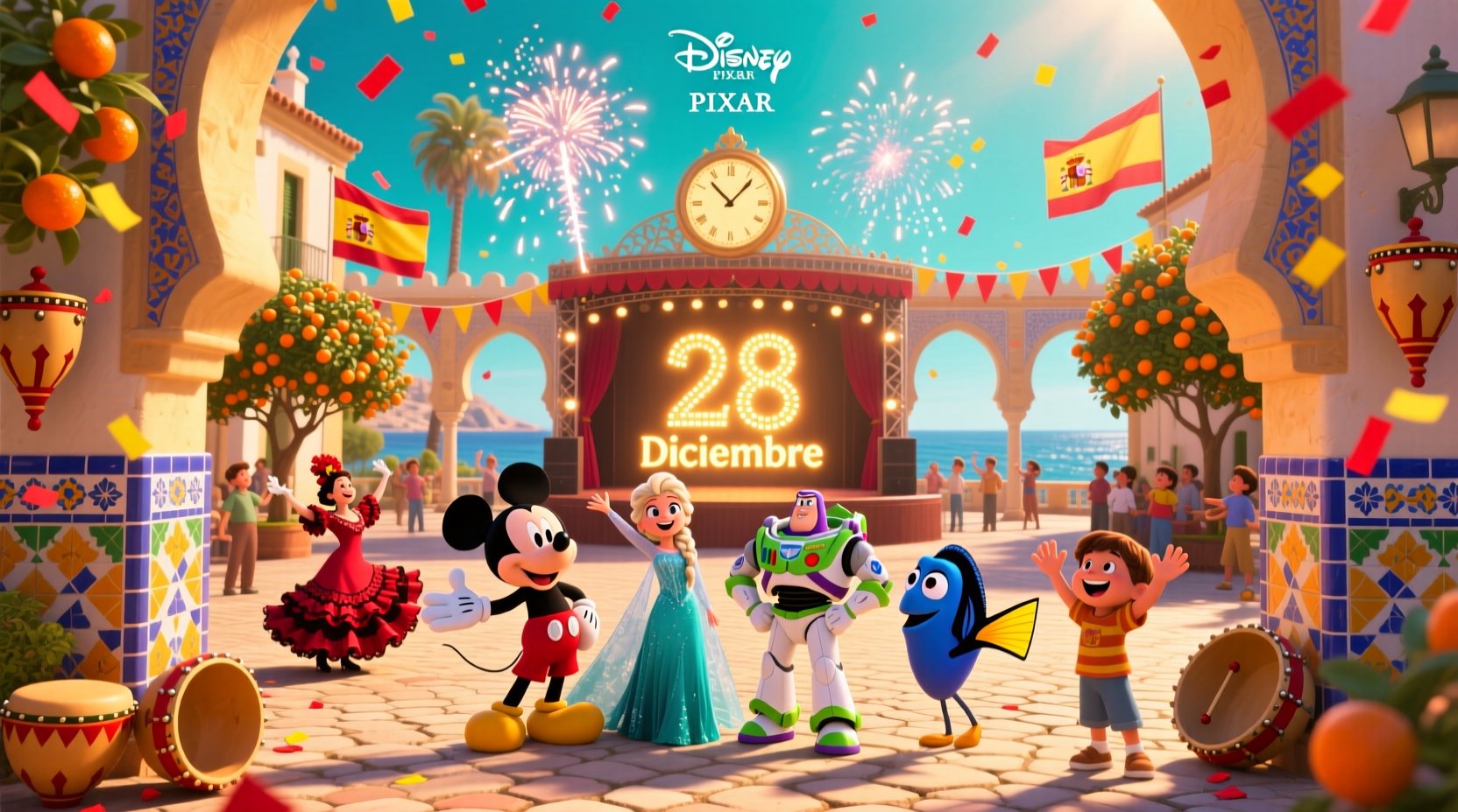Imagilusión: Espectáculo familiar de Disney y Pixar el 28 de diciembre en Sant Joan d’Alacant