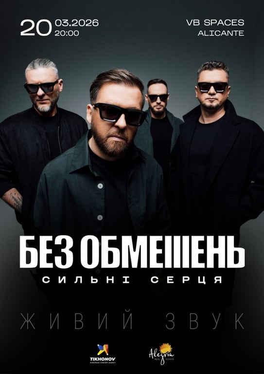 BEZ OBMEZHEN - Concierto en Alicante