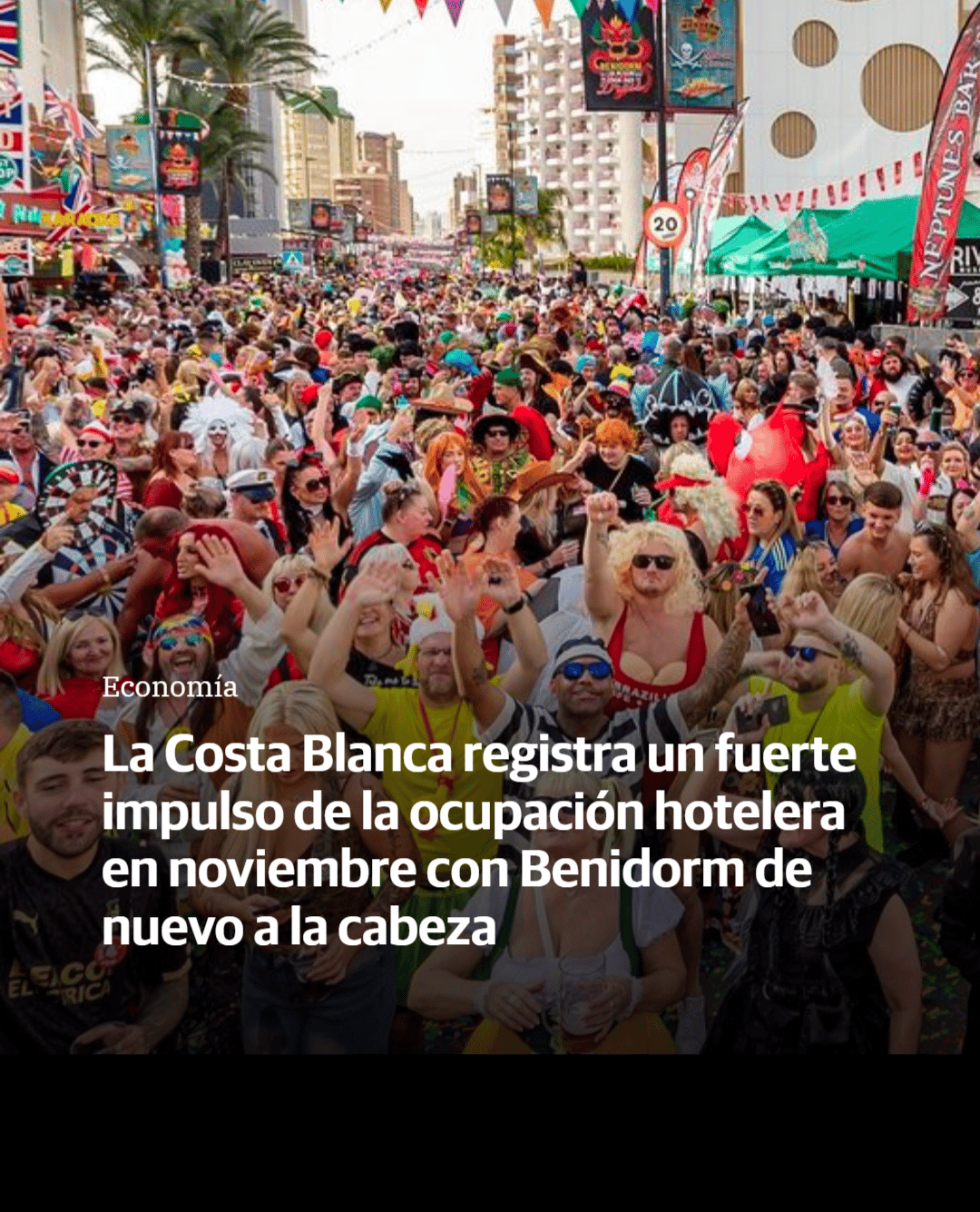 Benidorm Strengthens Leadership: Hotel Occupancy on Costa Blanca Hits Record 83.3% in November 2025