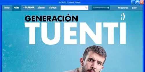 Generación Tuenti in Alicante — An Interactive Monologue About the 2000s