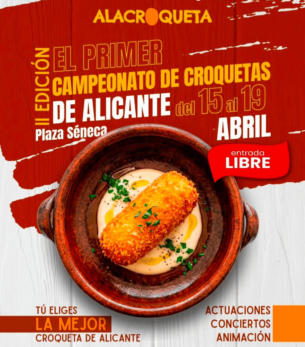 Alacroqueta Croquette Championship 2026 in Alicante