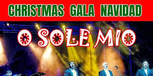 LOS 3 TENORES. CHRISTMAS GALA NAVIDAD. HOTEL ALMIRANTE