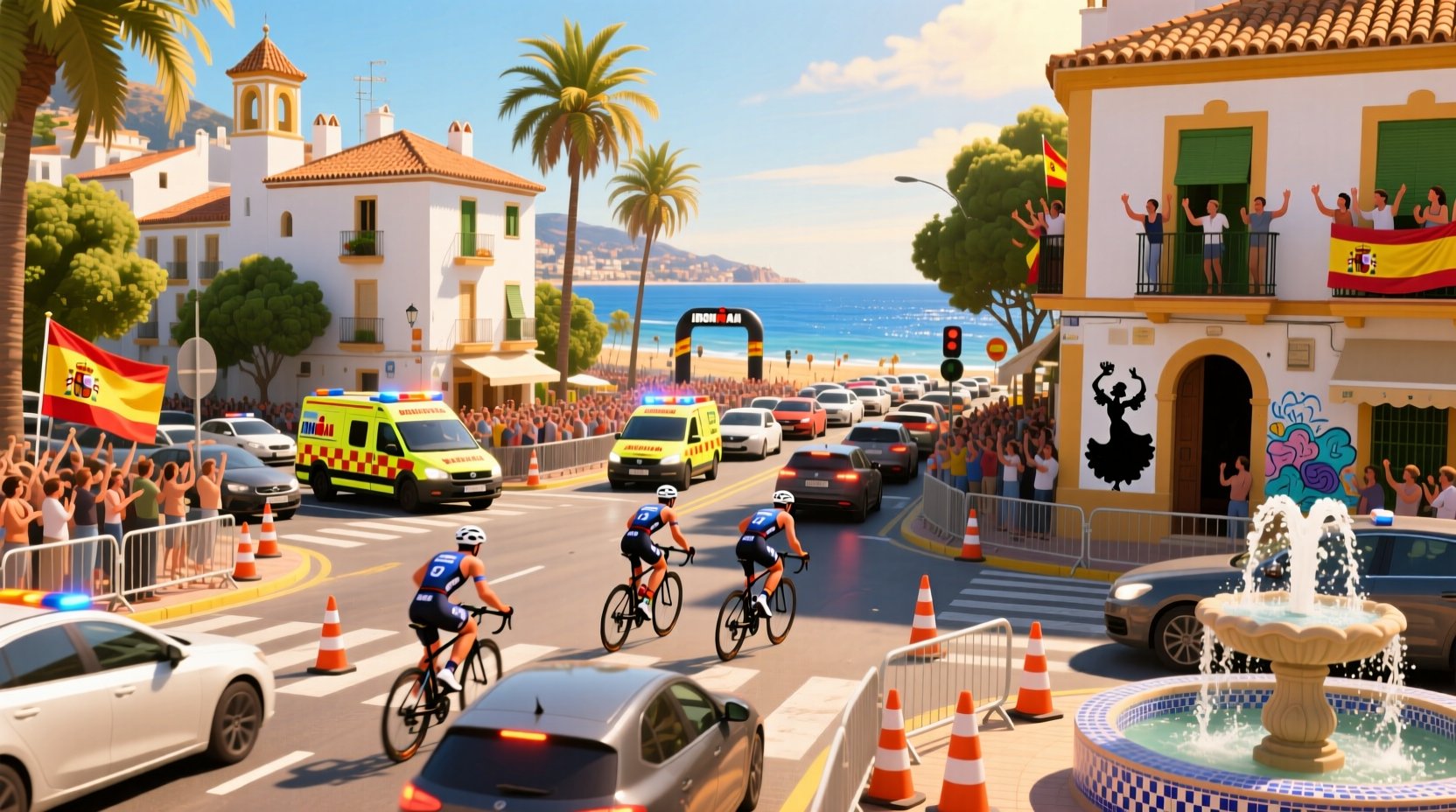 Cierres viales en Marbella por el IRONMAN 2025: se espera caos en las rutas de la Costa del Sol del 8 al 9 de noviembre