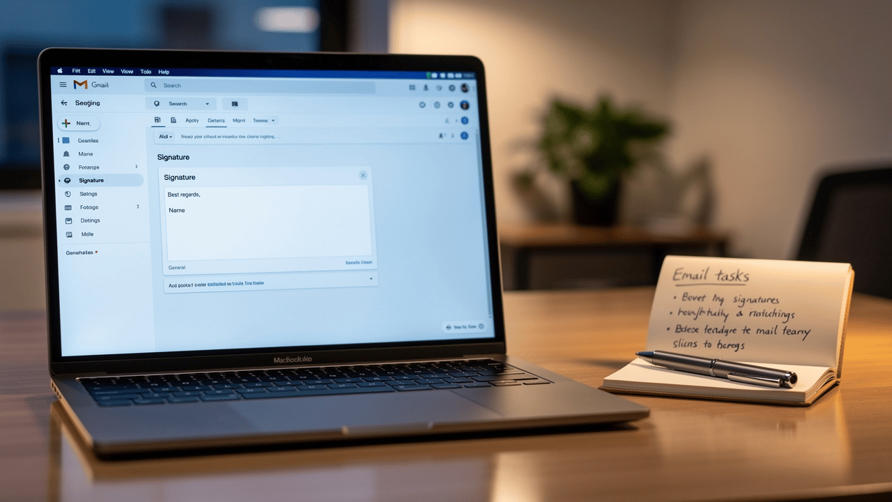 4 Steps to Edit Your Email Signature Effectively