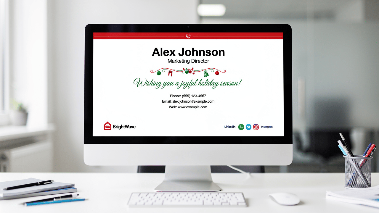 Best Practices for Crafting Effective Email Signatures for Holidays