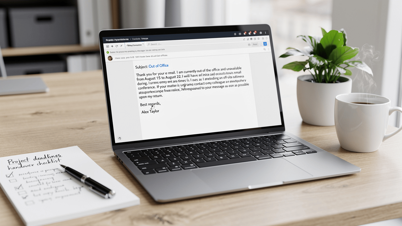 4 Best Practices for Your Auto-Reply Message Out of Office