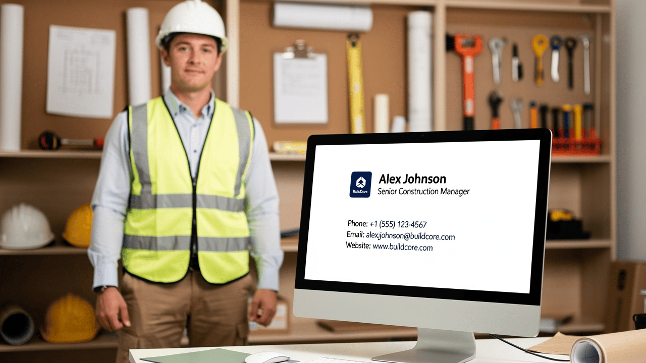Best Practices for Your Construction Company Email Signature