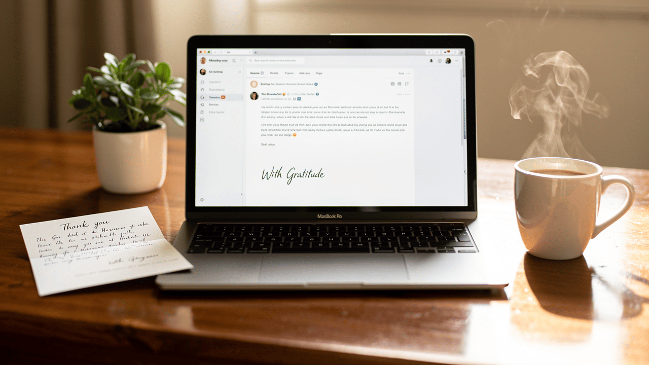 Master the 'With Gratitude' Email Sign-Off for Effective Communication