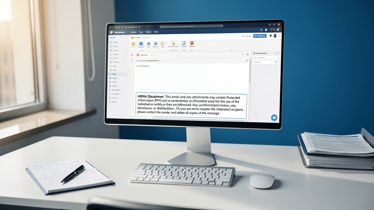 10 Essential Email Disclaimers for HIPAA Compliance