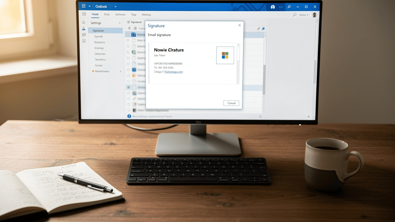 Fix Outlook Signature Image Not Showing in 4 Simple Steps