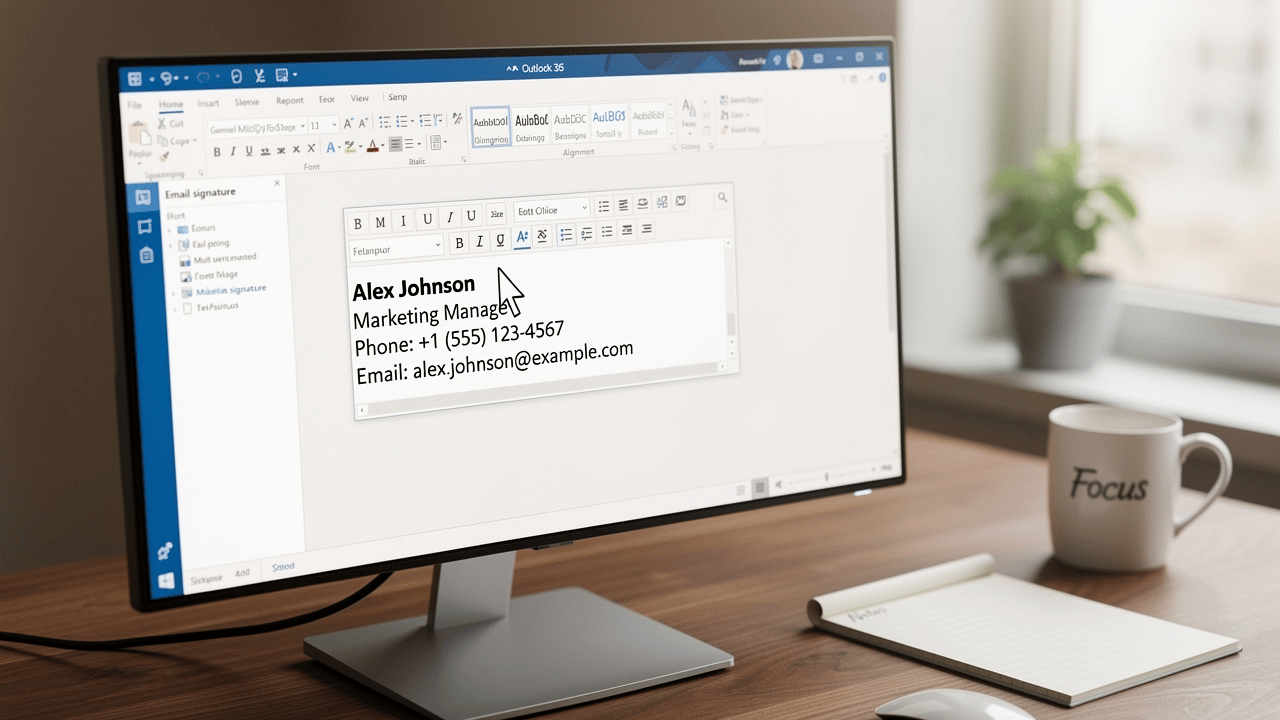 How to Add a Signature in Outlook 365: Step-by-Step Guide