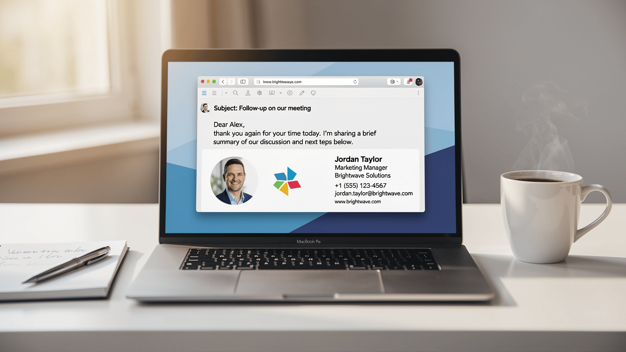 5 Steps to Create Signature Images for Effective Email Branding