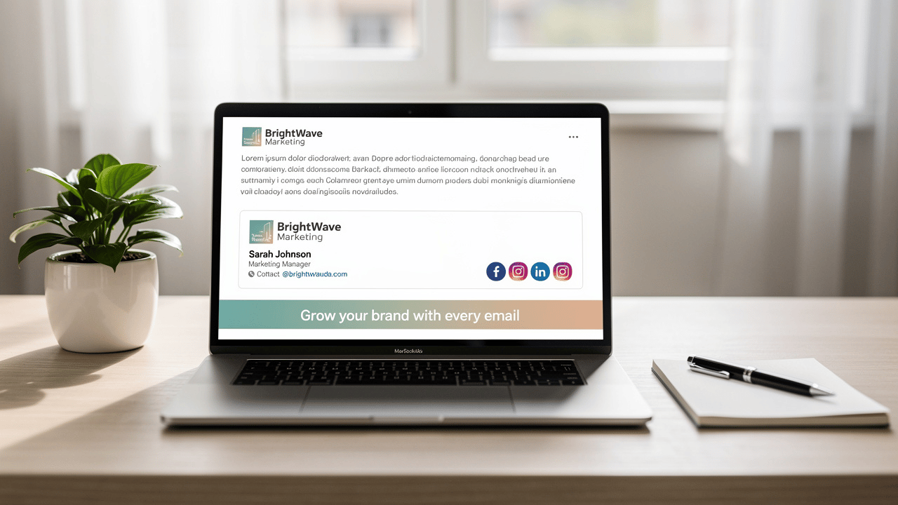 Maximize Marketing with a Company Email Signature Generator