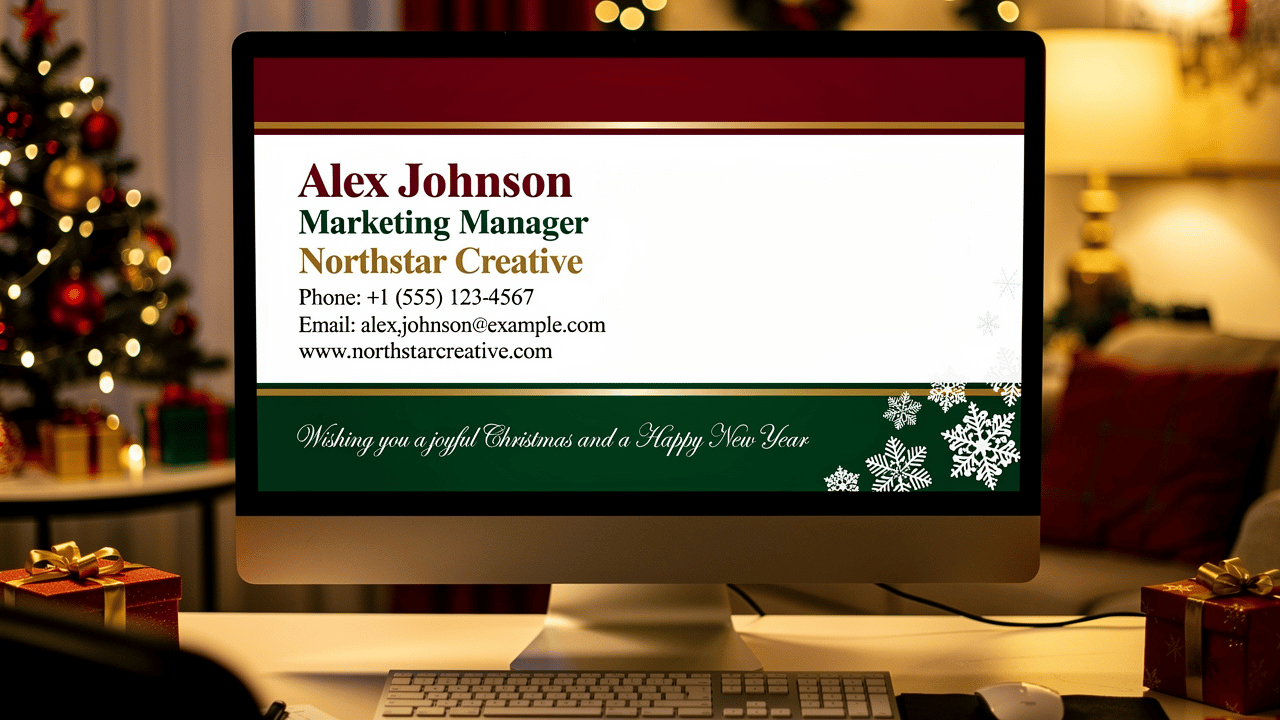Boost Engagement with Outlook Signature Christmas Best Practices