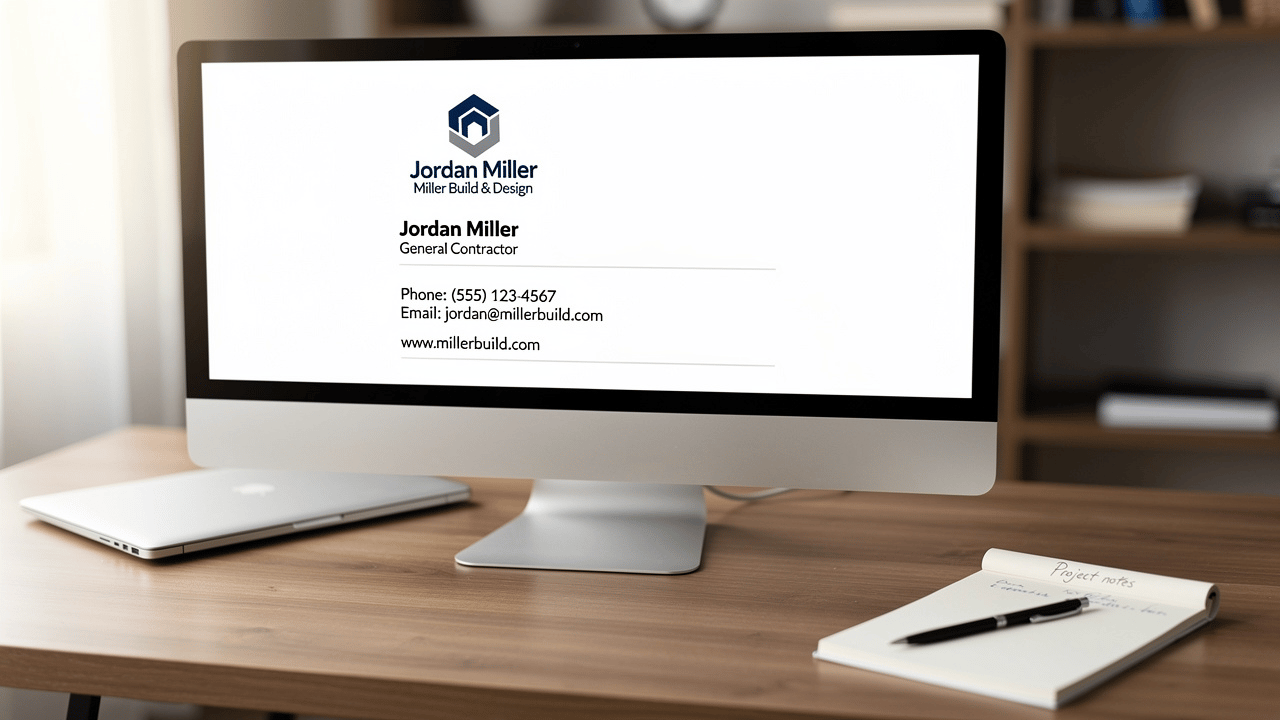 4 Best Practices for an Effective Contractor Email Signature