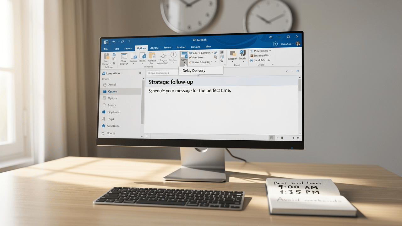 How to Delay Sending Emails in Outlook: A Step-by-Step Guide