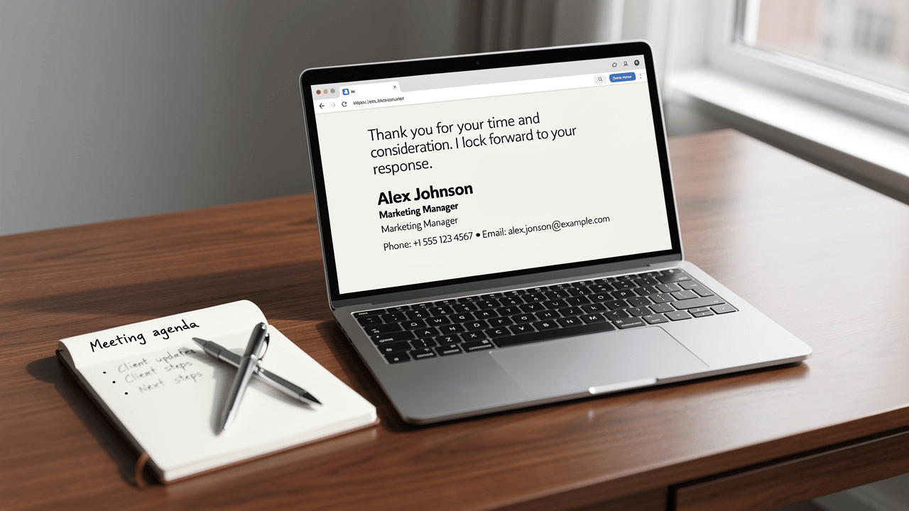 Best Font for Outlook Signature: Key Practices for Marketing Managers