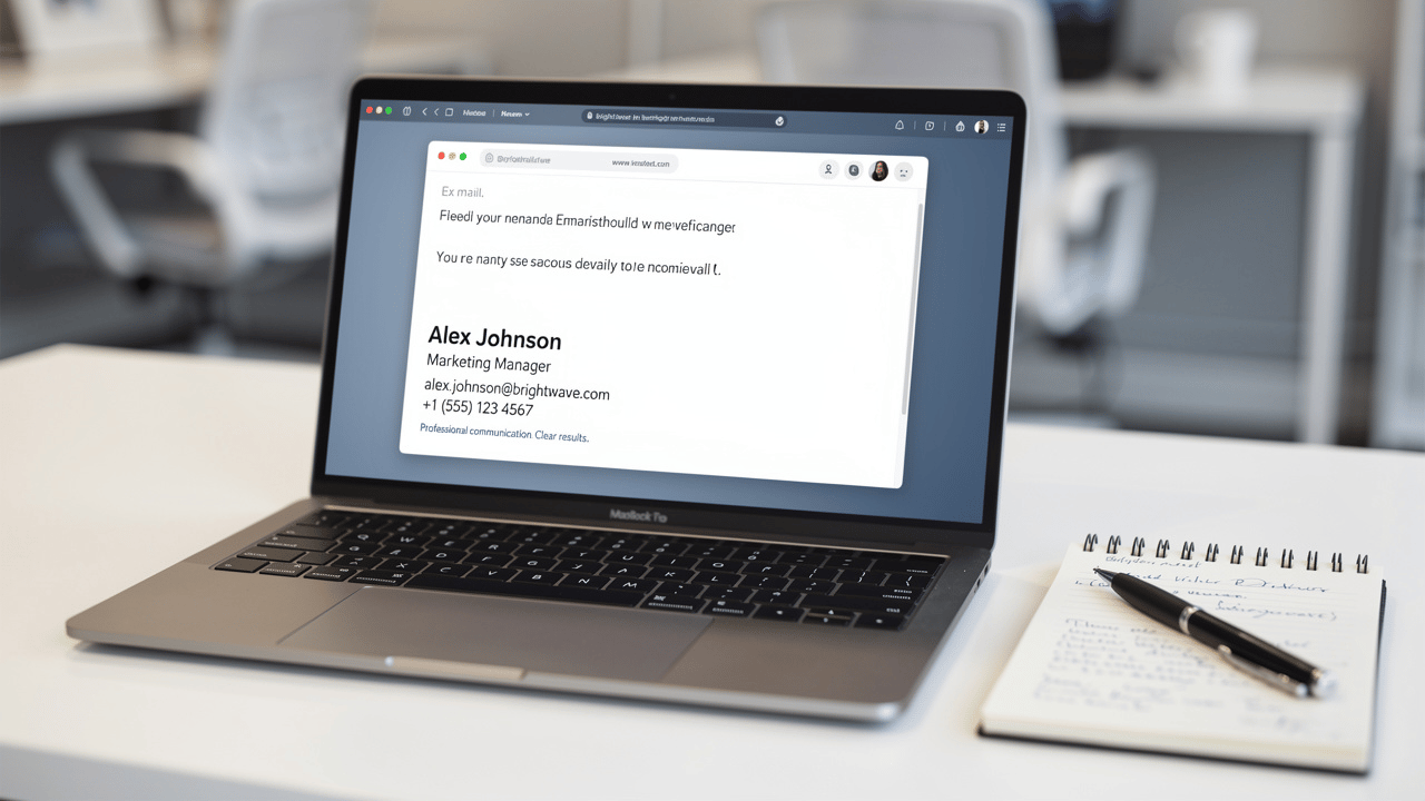Choose the Best Email Signature Font for Brand Consistency