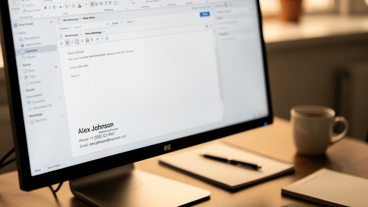 Why Does My Email Signature Keep Disappearing in Outlook?