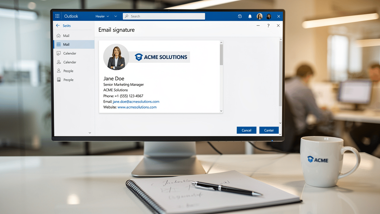 Master Outlook Signature Settings: A Step-by-Step Guide for Marketing Managers