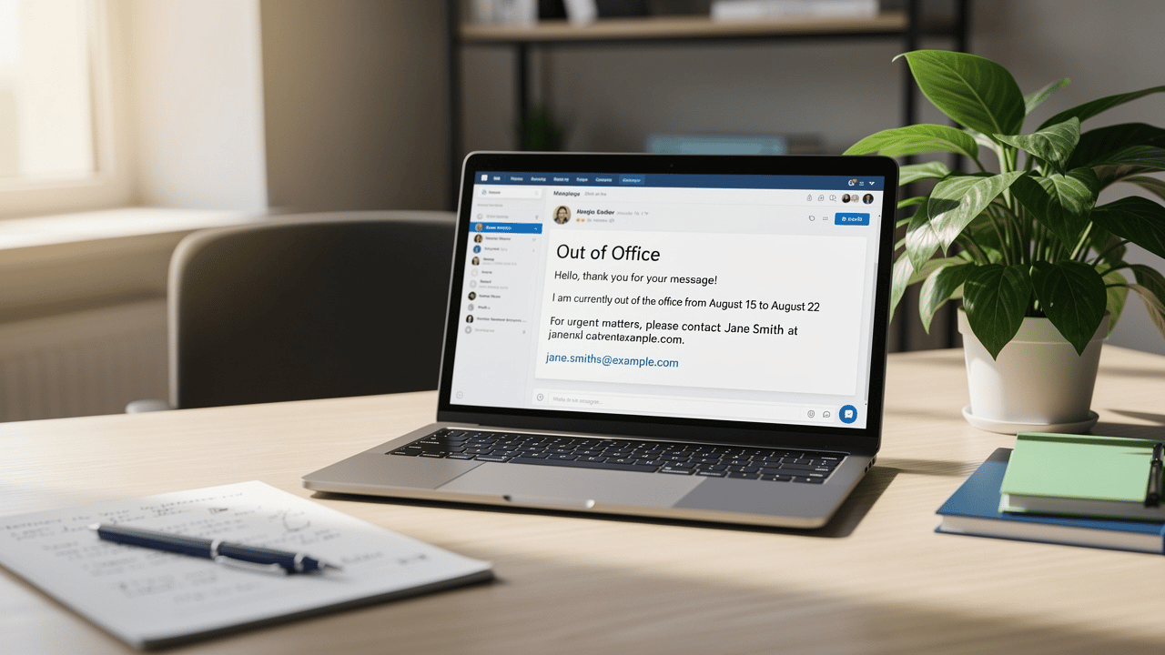 Crafting the Perfect Away Message for Work: Best Practices