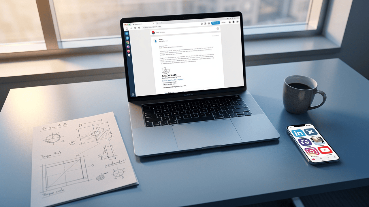 4 Best Practices for an Effective Email Signature for Engineers
