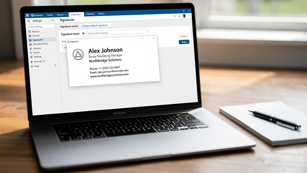 Create Your Outlook Signature for Mac in 4 Easy Steps