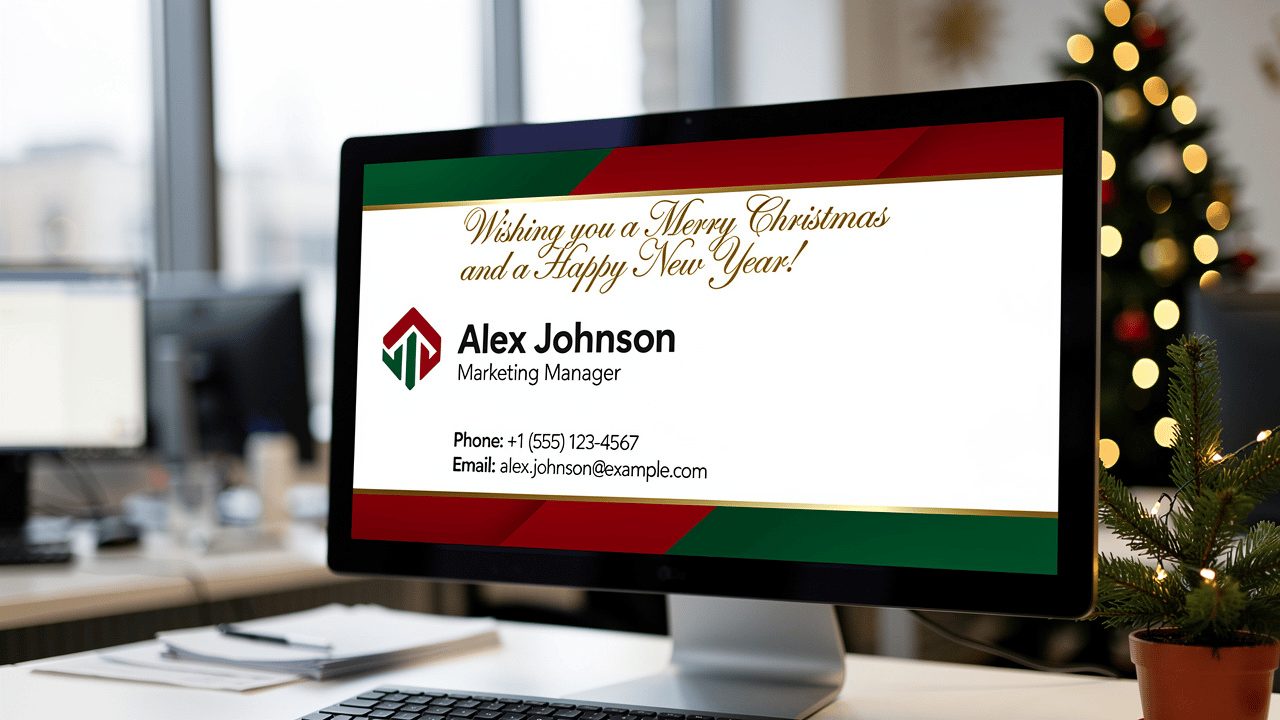 Best Practices for Your Email Signature: Merry Christmas Tips