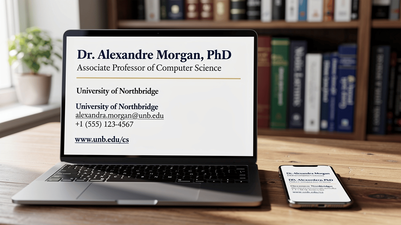 4 Best Practices for a Professional Uni Student Email Signature