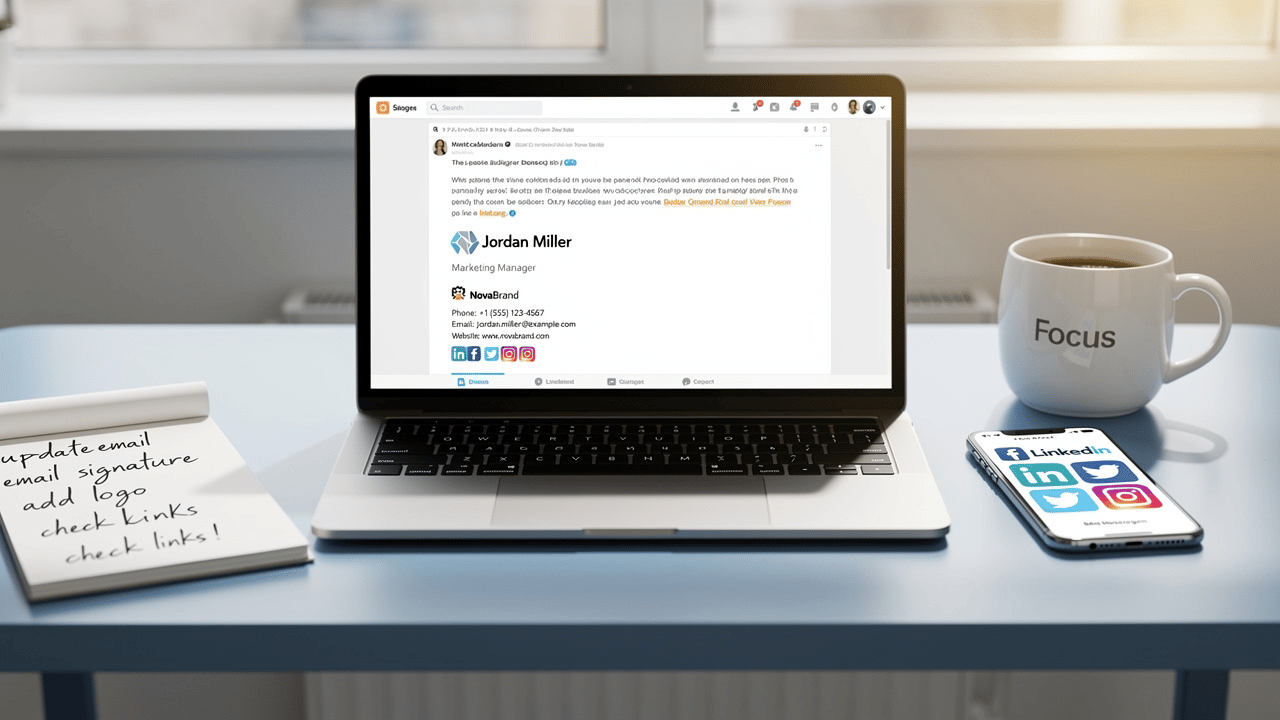 Best Practices for Email Signatures for Companies to Boost Branding