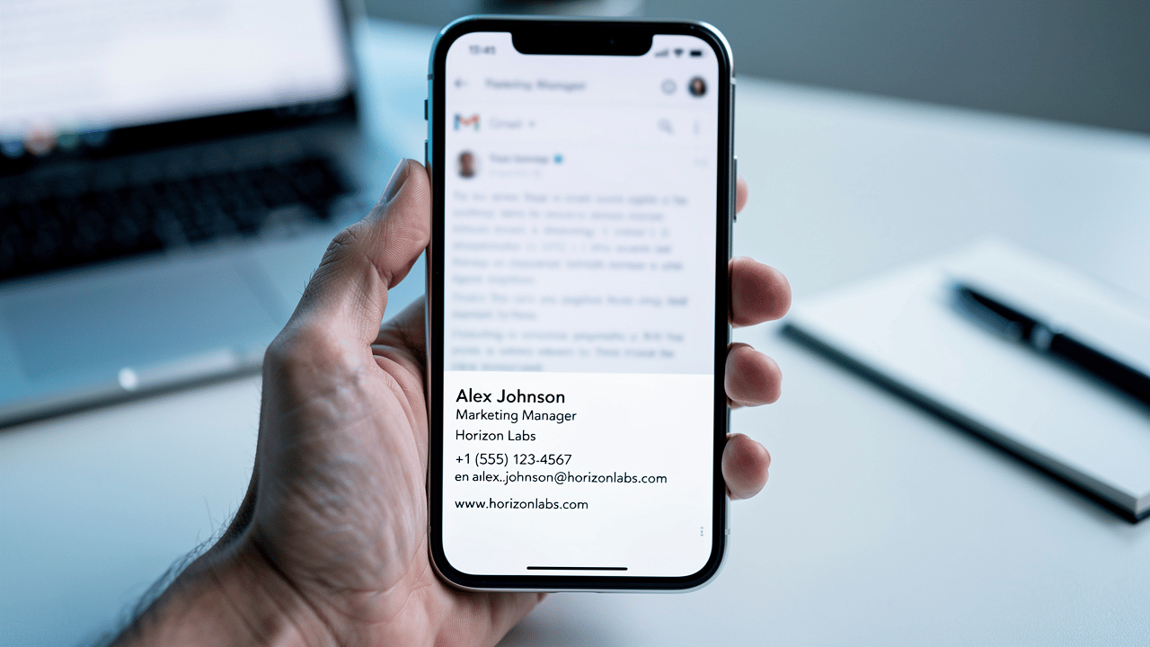 What Is Mobile Signature in Gmail and Why It Matters for Marketing