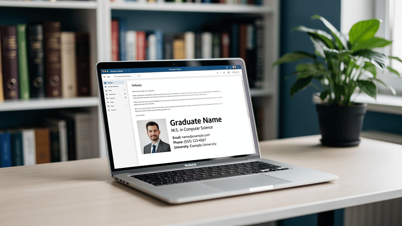 10 Grad Student Email Signature Examples to Impress Employers