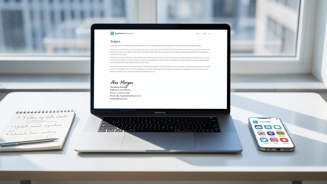 4 Best Practices for a Professional Personal Email Signature