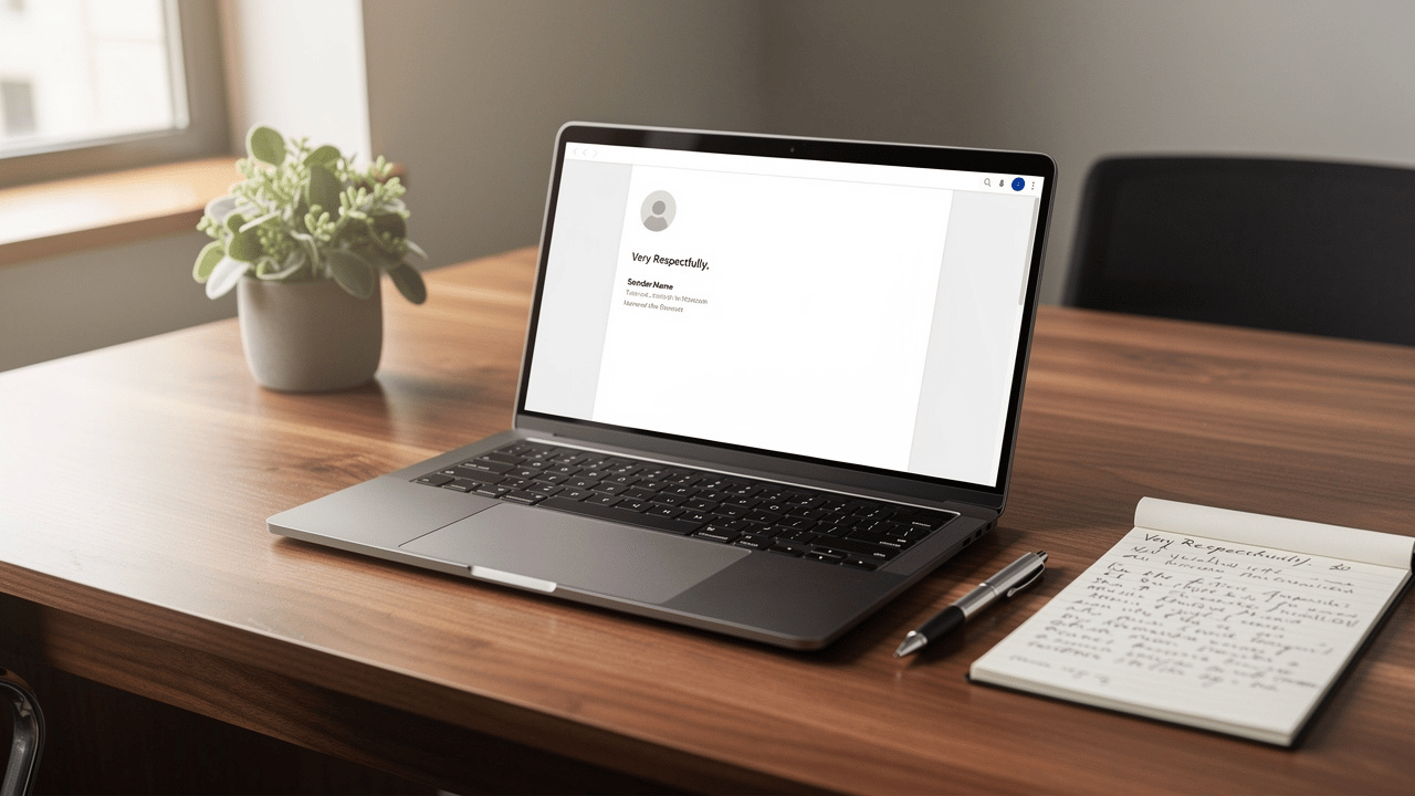 Craft Your Very Respectfully Email Signature in 5 Simple Steps