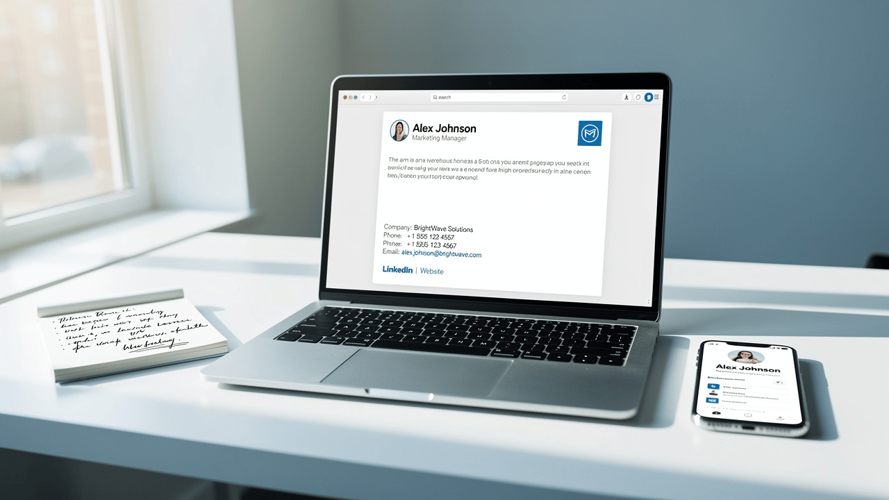 4 Best Practices for a Modern Email Signature That Engages