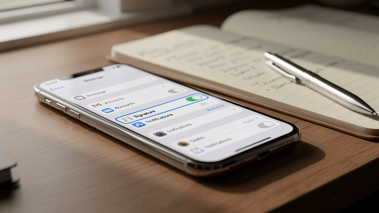 How to Set Up Email Signature on iPhone: A Step-by-Step Guide