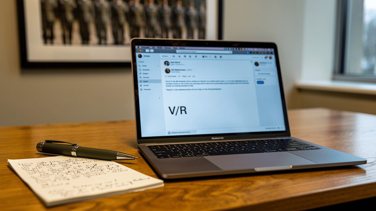 What Does V/R Mean in Signatures? Importance and Origins Explained