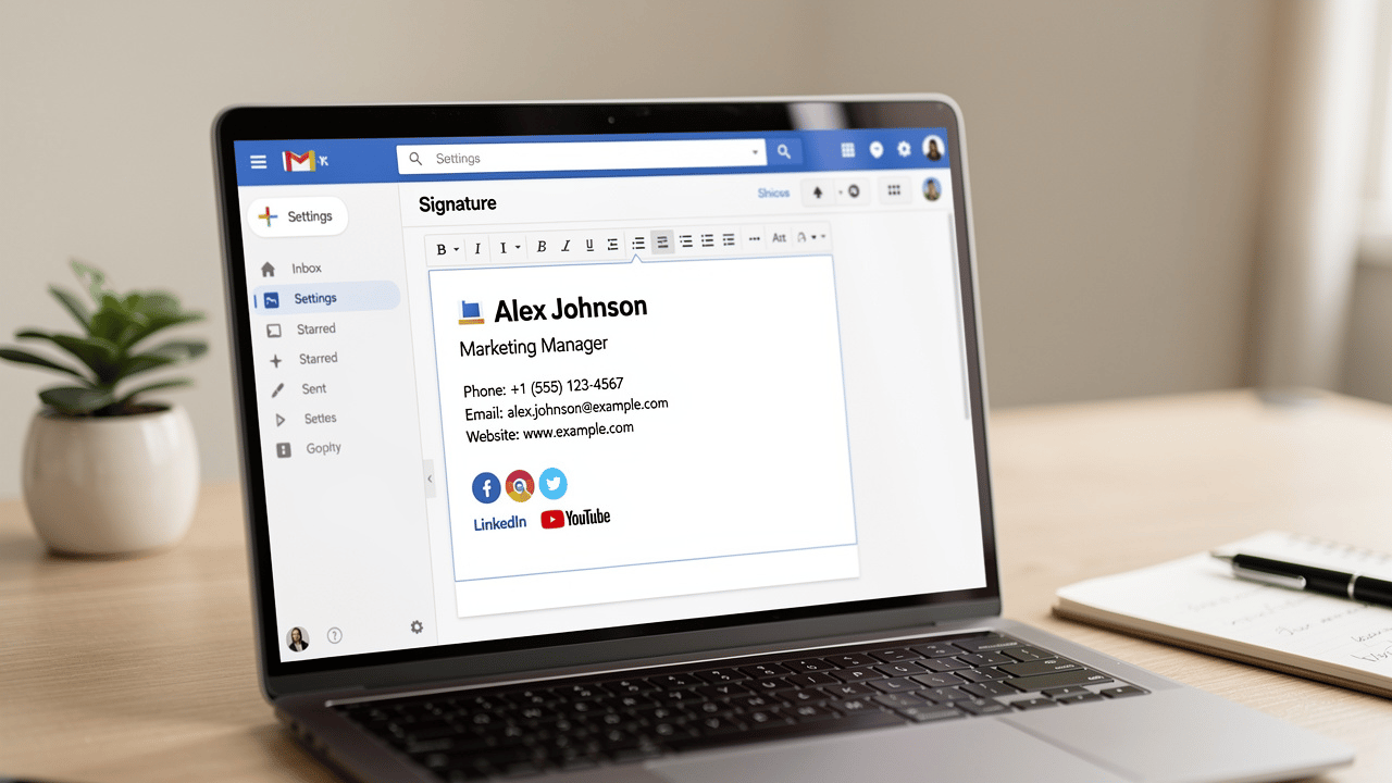 4 Steps to Update Your Gmail Signature Effectively