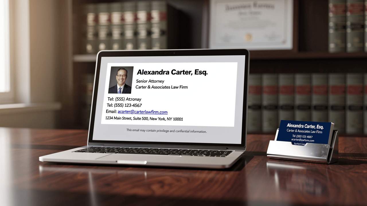 4 Best Practices for Crafting an Effective Attorney Signature Block