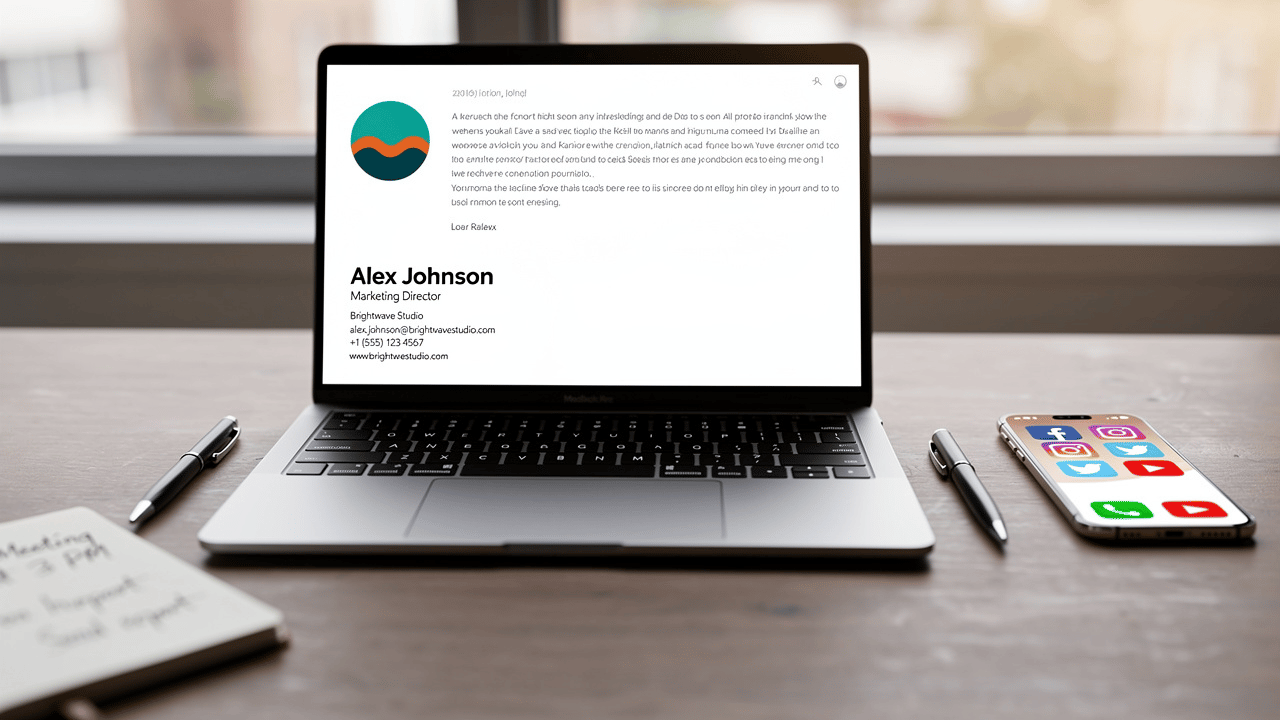 Crafting a Company Logo Email Signature: Best Practices for Impact