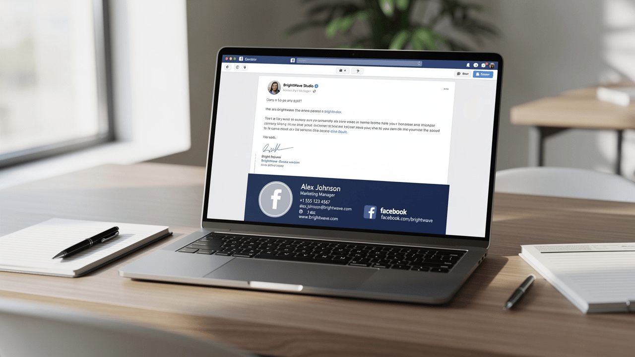 Maximize Brand Impact with the Facebook Icon for Email Signature
