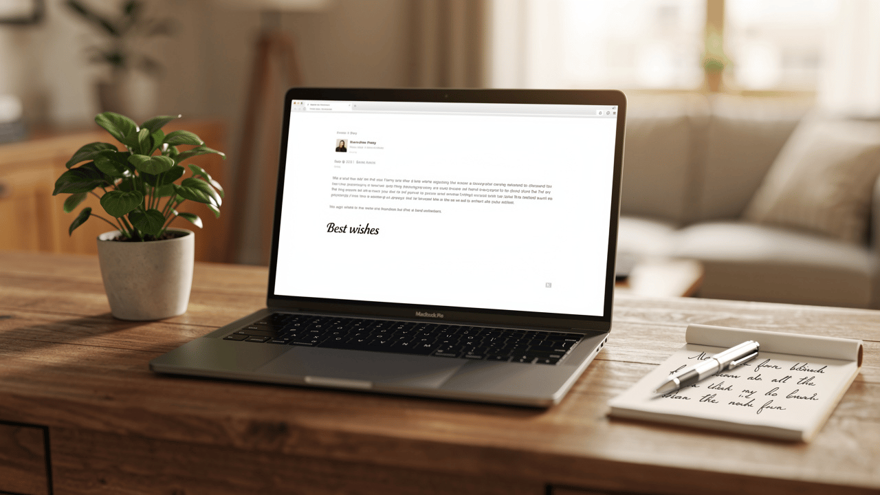 Master Best Wishes Email Sign-Offs for Effective Communication