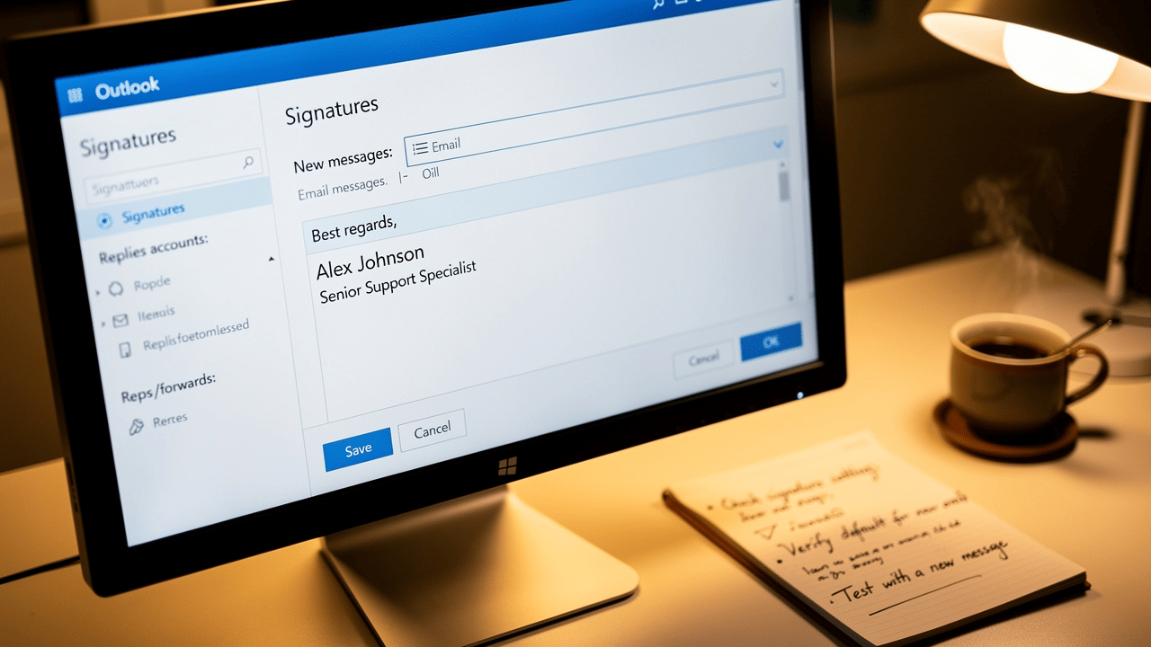 Fix Your Outlook Signature Disappeared Issue: Step-by-Step Guide