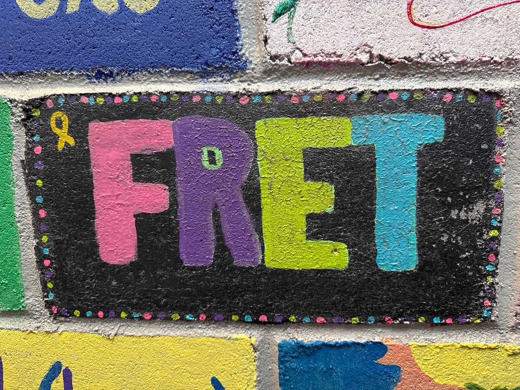 Fret's brick on the Camp Rotary walkway