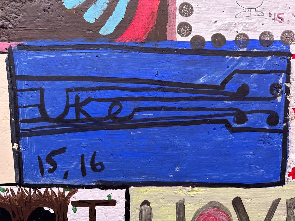 Uke's brick on the Camp Rotary walkway