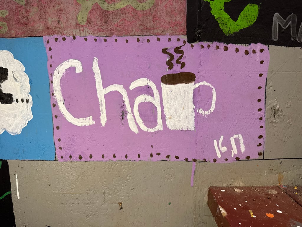 Chai's brick on the Camp Rotary walkway