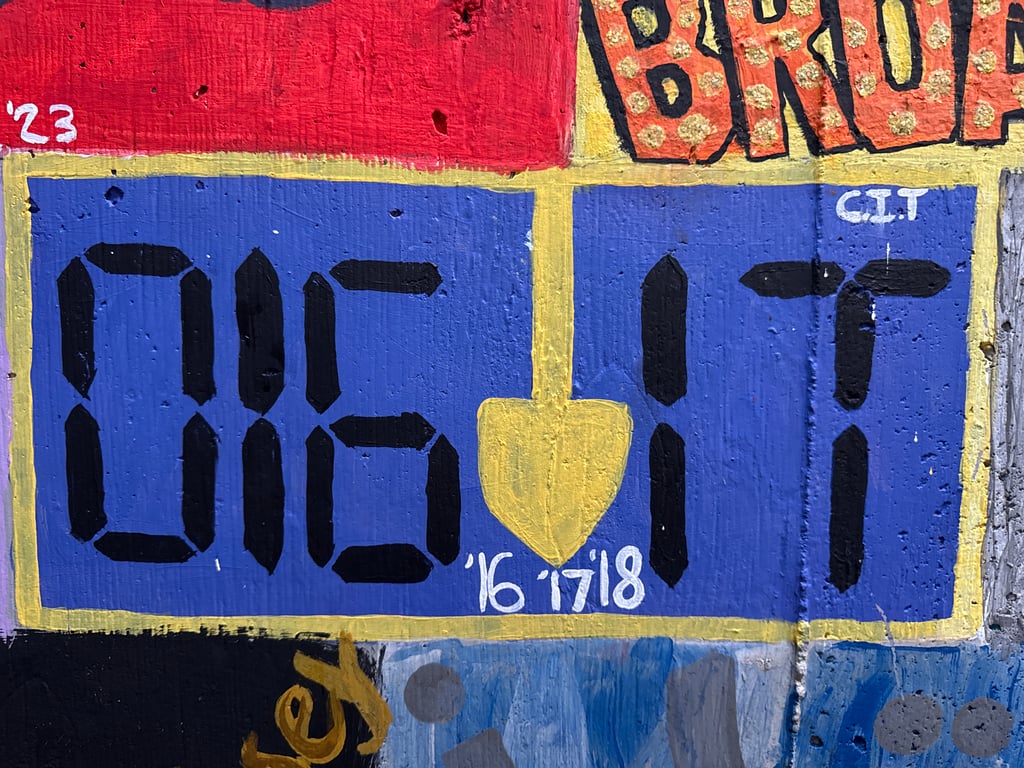 Digit's brick on the Camp Rotary walkway