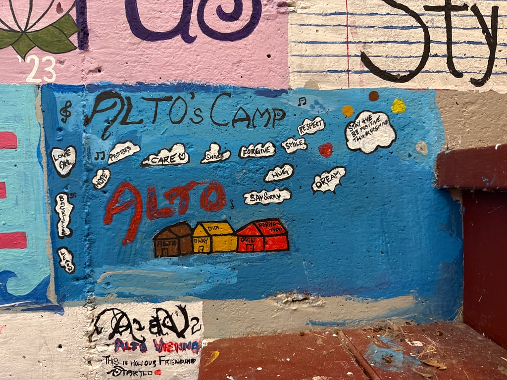 Alto's brick on the Camp Rotary walkway